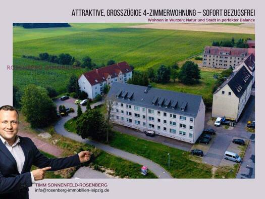 Wohnung zum Kauf 79.900 € 4 Zimmer 86,9 m² 1. Geschoss frei ab sofort Nitzschkaer Straße 5 Burkartshain Wurzen 04808