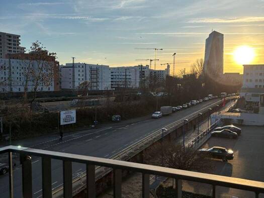 Wohnung zur Miete 969 € 1 Zimmer 29 m² 2. Geschoss frei ab 01.02.2026 Ostparkstraße 45 Ostend Frankfurt a. M. 60385