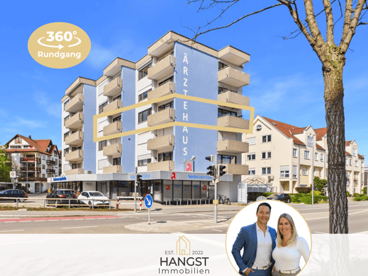 Praxis zum Kauf 3.271 € 4 Zimmer 107 m² Bürofläche Ehlersstraße 19 Friedrichshafen Friedrichshafen 88046
