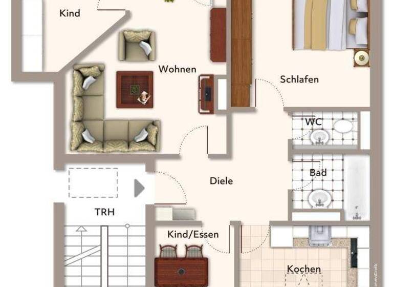 Wohnung zum Kauf 265.000 € 4 Zimmer 75 m² Hofen Stuttgart 70378