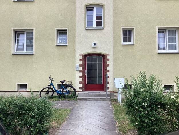 Wohnung zur Miete 458 € 2 Zimmer 41,1 m² 1. Geschoss frei ab 30.10.2026 Falkenstraße 15 Hennigsdorf 16761