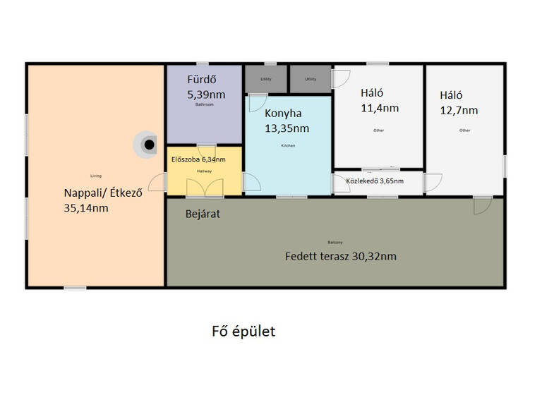 Haus zum Kauf provisionsfrei 239.900 € 6 Zimmer 156 m² 3.803 m² Grundstück Zalacsány