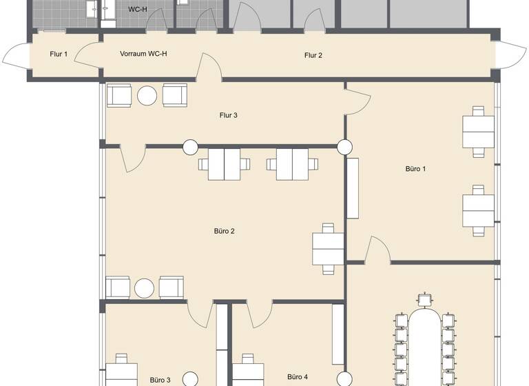 Bürofläche zur Miete 11,50 € 235 m² Bürofläche teilbar ab 235 m² Stadtmitte Neu-Ulm 89231