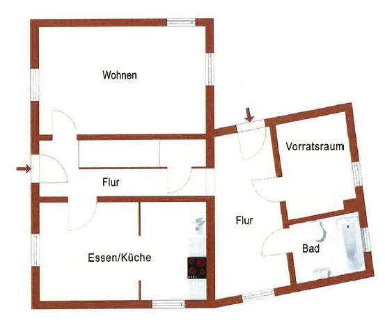 Einfamilienhaus zum Kauf 298.000 € 3 Zimmer 110 m²<br/>Wohnfläche 588 m²<br/>Grundstück Bruchhauser Str. 124 Steinbüchel Leverkusen 51377