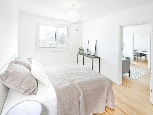 Wohnung zur Miete - Erstbezug 709 € 2 Zimmer 45,1 m² 9. Geschoss frei ab 01.04.2026 Floridsdorfer Hauptstraße 7-9 Wien 1210