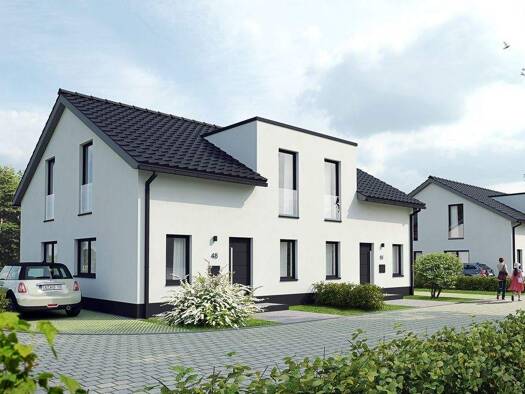 Doppelhaushälfte zum Kauf provisionsfrei 500.800 € 101 m² 263 m² Grundstück Christian-Rath-Straße 2 Sassenberg 48336