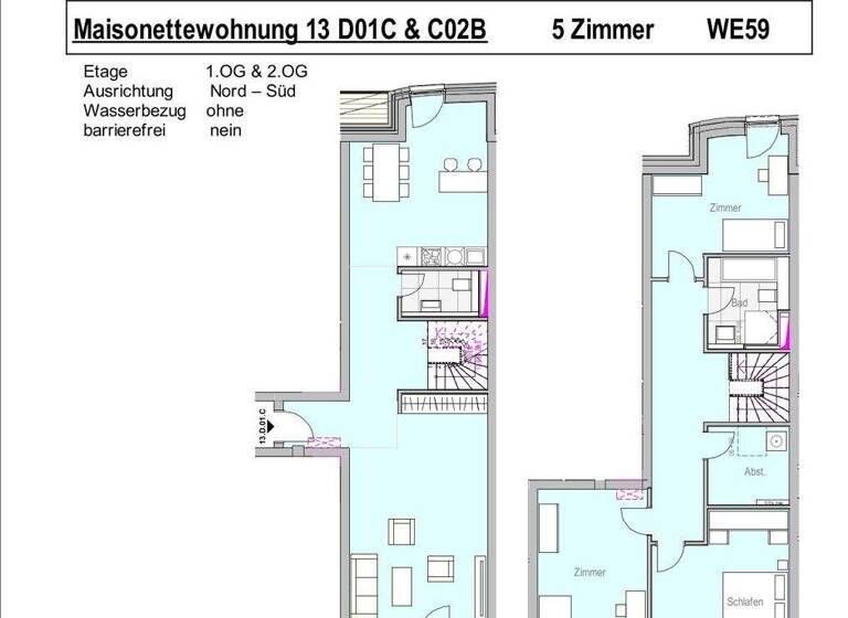 Wohnung zum Kauf - Erstbezug provisionsfrei 635.000 € 5 Zimmer 153,5 m² 1. Geschoss Gaarden-Ost Kiel 24143