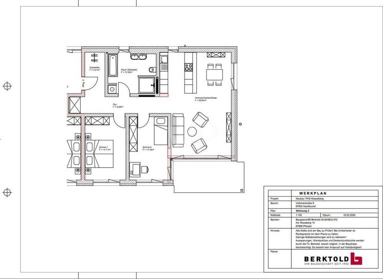 Wohnung zum Kauf provisionsfrei 685.000 € 3 Zimmer 94,7 m² EG Kaufbeuren 87600