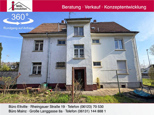 Einfamilienhaus zum Kauf 630.000 € 10 Zimmer 210 m² 543 m² Grundstück Mainz-Kastel Wiesbaden 55252