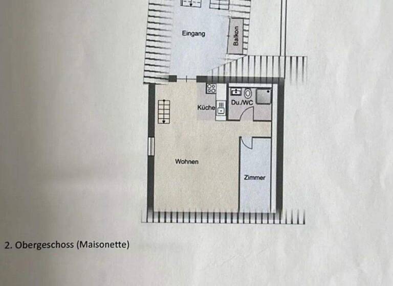 Maisonette zur Miete 1.800 € 3 Zimmer 84 m² 2. Geschoss Bad Krozingen 79189