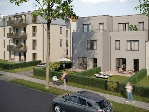 Stadthaus zum Kauf - Neubau 922.500 € 4 Zimmer 117 m² Memlingstraße/Dürstraße 1/8 Mitte Berlin 12203