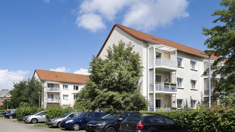 Wohnung zur Miete 350 € 3 Zimmer 58,6 m²<br/>Wohnfläche 2.<br/>Geschoss Darwinstraße 11 Halberstadt Halberstadt 38820