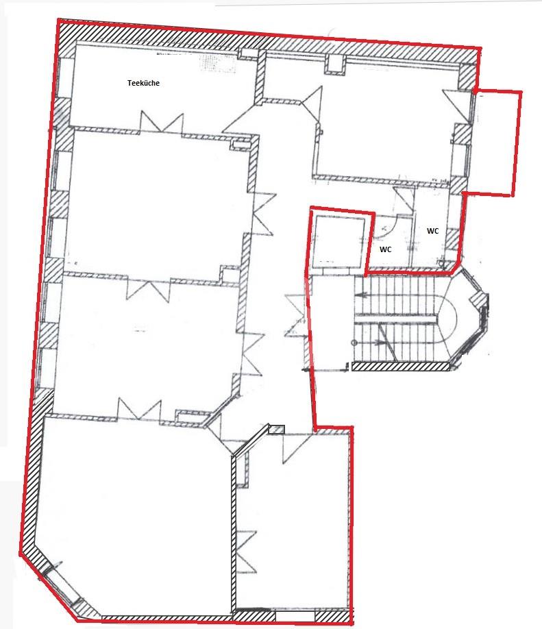 Bürofläche zur Miete provisionsfrei 14,50 € 6 Zimmer 178,7 m²<br/>Bürofläche ab 178,7 m²<br/>Teilbarkeit Löhrstraße 15 Zentrum - Nord Leipzig 04105