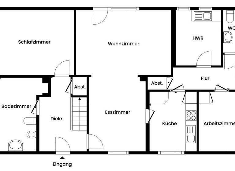 Einfamilienhaus zum Kauf 205.000 € 6 Zimmer 136 m² 1.194 m² Grundstück Grasdorf Neuenhaus / Grasdorf 49828