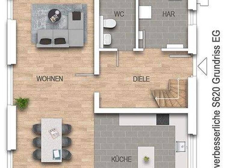 Einfamilienhaus zum Kauf 566.200 € 4 Zimmer 153 m² 1.049 m² Grundstück Elmenhorst 23869