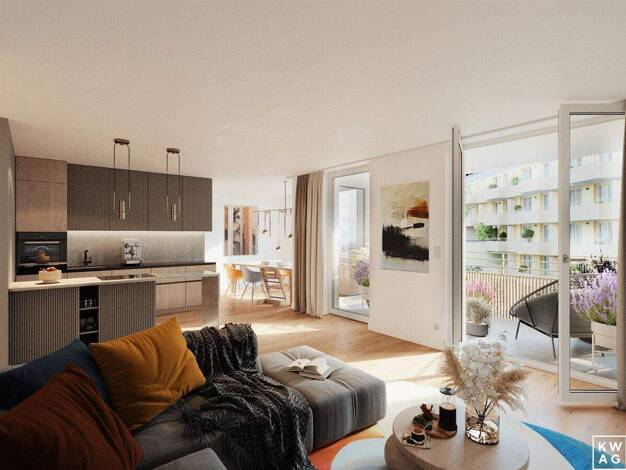 Wohnung zum Kauf - Neubau 749.000 € 2 Zimmer 55,1 m² 5. Geschoss Truderinger Straße 58 Berg am Laim München 81673