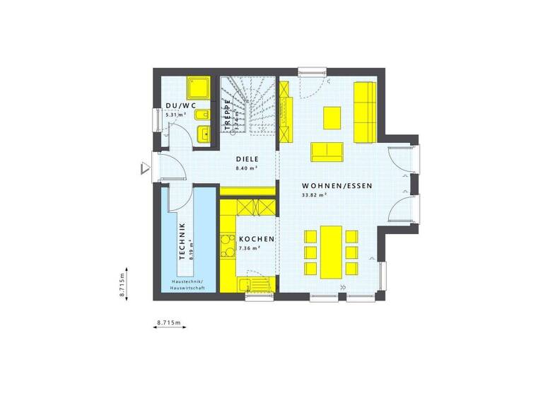 Haus zum Kauf provisionsfrei 409.686 € 5 Zimmer 126 m² 650 m² Grundstück Brossen Meuselwitz 04610