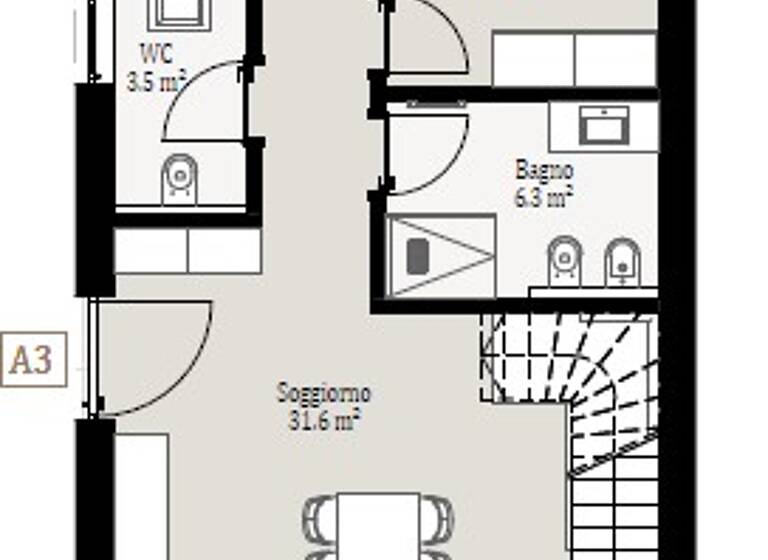 Wohnung zum Kauf - Erstbezug 430.000 € 4 Zimmer 107 m² Affi