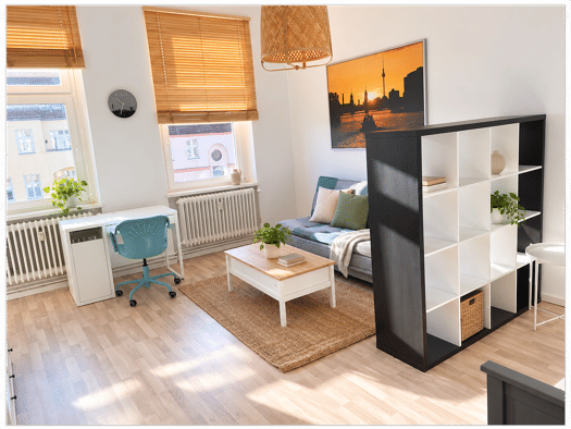 Wohnung zur Miete auf Zeit 1.200 € 1 Zimmer 42 m² frei ab sofort Mariendorf Berlin 12105