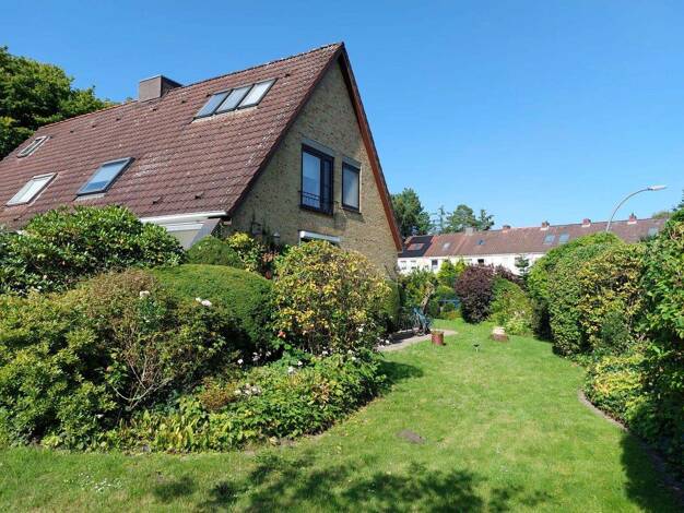 Doppelhaushälfte zum Kauf provisionsfrei 565.000 € 5,5 Zimmer 120 m² 608 m² Grundstück Holitzberg 43 Langenhorn Hamburg 22417