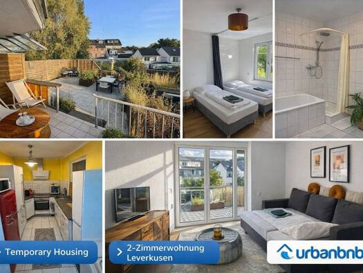 Wohnung zur Miete auf Zeit 1.820 € 2 Zimmer 70 m² frei ab sofort Pommernstraße 0 Opladen Leverkusen 51379