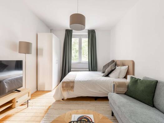 Wohnung zur Miete 1.050 € 1 Zimmer 34 m² 1. Geschoss Müllerstraße 122 Wedding Berlin 13349