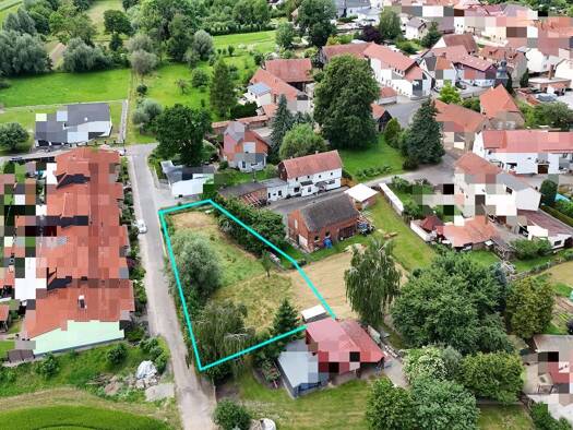 Grundstück zum Kauf 49.000 € 830 m² Grundstück Schillerplatz 9 Hötzelsroda Eisenach 99817