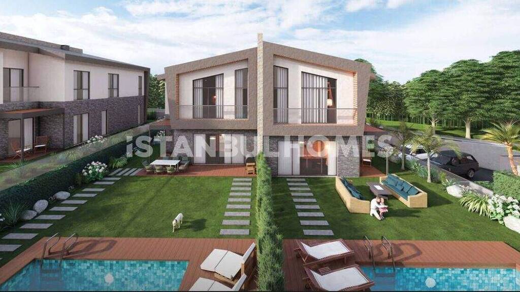 Doppelhaushälfte zum Kauf 1.680.000 € 6 Zimmer 363 m² 7 m² Grundstück Istanbul 34830