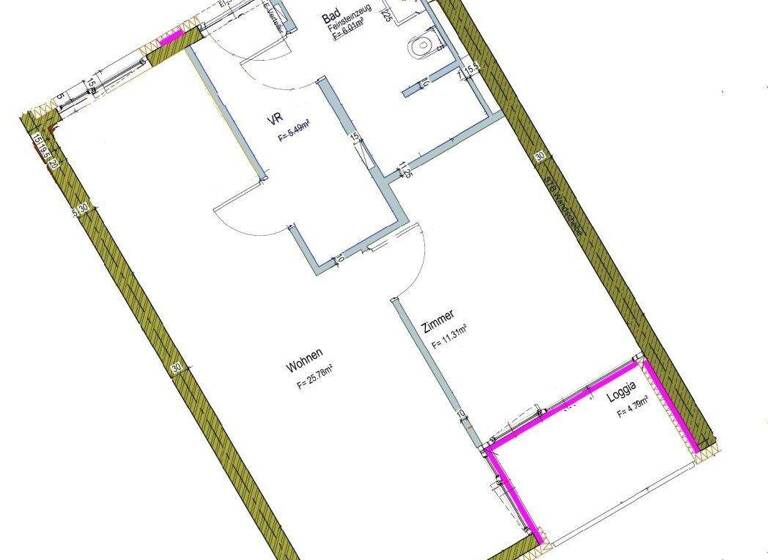 Wohnung zur Miete 586 € 2 Zimmer 48,6 m² 3. Geschoss Oeverseegasse 20 Gries Graz 8020