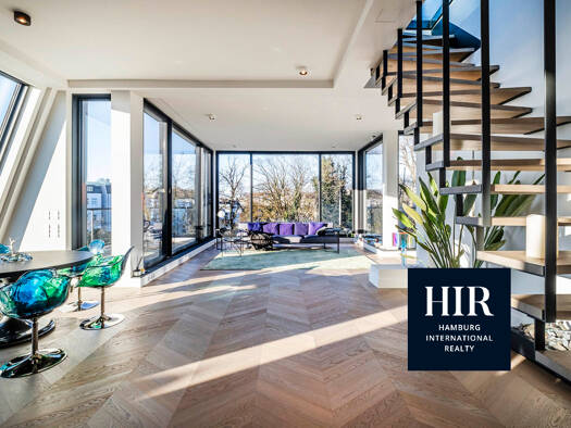 Penthouse zum Kauf 3.200.000 € 2,5 Zimmer 200 m² Hohenfelde Hamburg 22087
