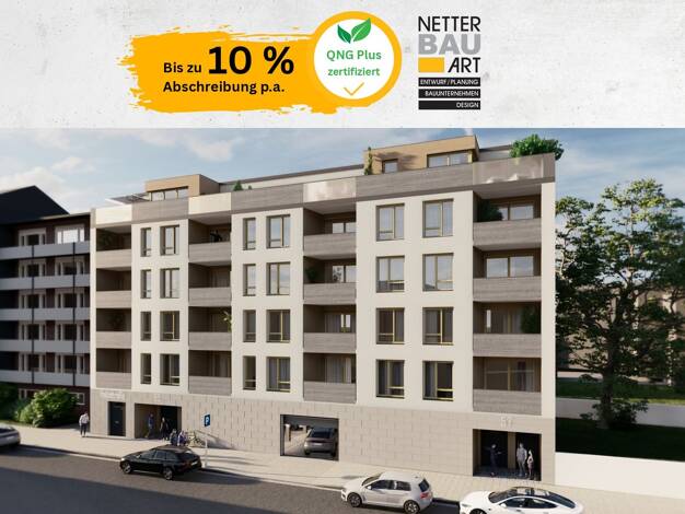 Wohnung zum Kauf - Neubau provisionsfrei 579.500 € 3 Zimmer 85,8 m² Holzstraße 55 Südstadt Fürth 90763