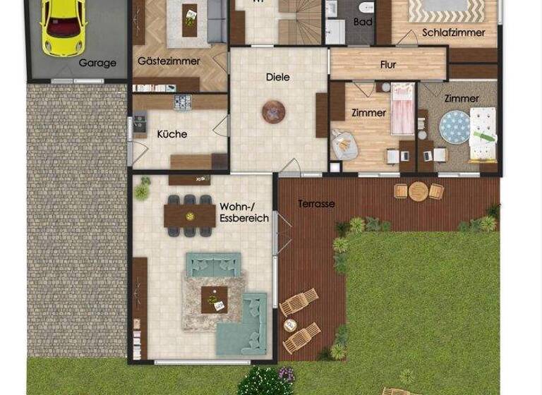 Bungalow zum Kauf 698.000 € 6 Zimmer 193 m² 783 m² Grundstück Römerschanze Reutlingen 72760