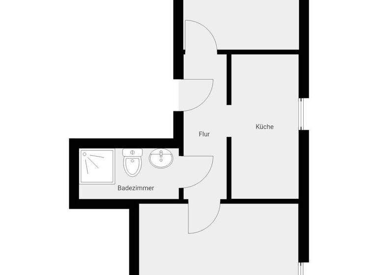 Wohnung zur Miete 250 € 2 Zimmer 40 m² EG frei ab 01.03.2026 Barbarastraße 3 Pölbitz Zwickau-Pölbitz 08058