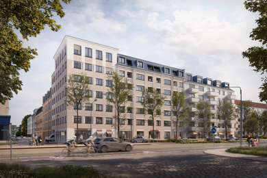 Ladenfläche zum Kauf - Neubau provisionsfrei 6.500 € 1 Zimmer 107 m² Verkaufsfläche Dresdner Straße 27 Reudnitz-Thonberg Leipzig 04317