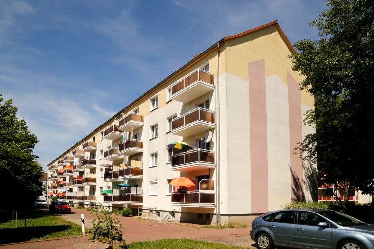 Wohnung zur Miete 342,20 € 3 Zimmer 59 m²<br/>Wohnfläche 3.<br/>Geschoss Mainweg 24 Merseburg Merseburg 06217