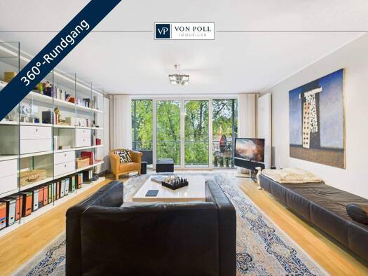 Wohnung zum Kauf 599.000 € 4,5 Zimmer 120 m² 2. Geschoss Gärten h d Veste Nürnberg 90409