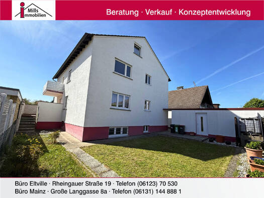 Mehrfamilienhaus zum Kauf 699.000 € 9 Zimmer 205 m² 425 m² Grundstück Ebersheim Mainz 55129