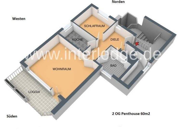 Wohnung zur Miete Wohnen auf Zeit 1.320 € 2 Zimmer 60 m² frei ab sofort Gnadental Neuss / Gnadental 41468