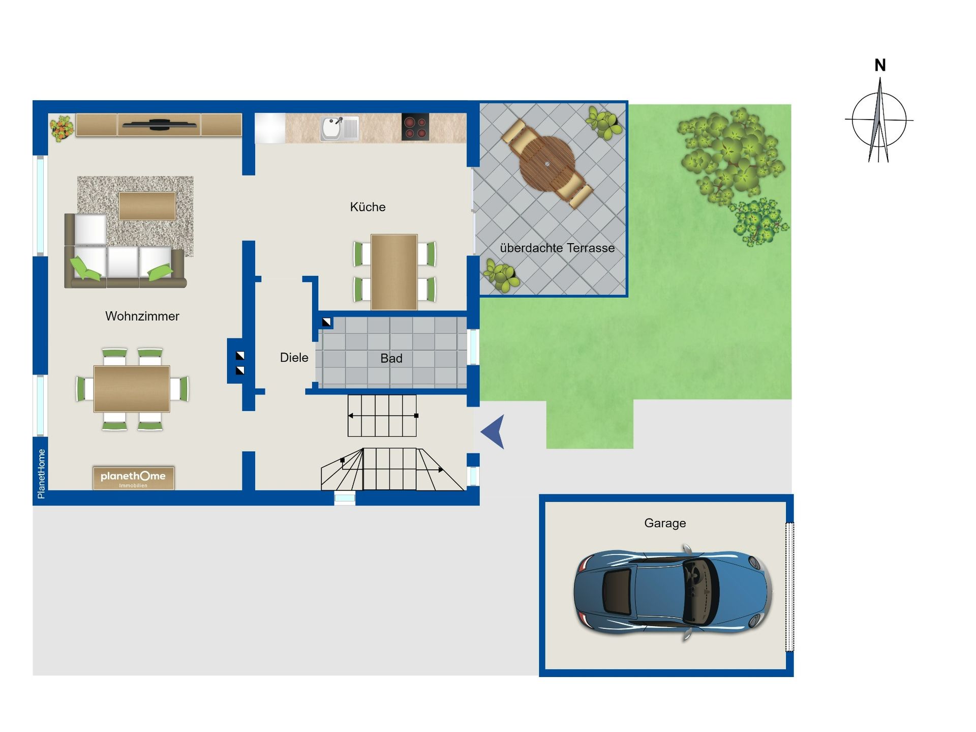 Doppelhaushälfte zum Kauf 319.000 € 4 Zimmer 127 m²<br/>Wohnfläche 661 m²<br/>Grundstück Thorr Bergheim 50126