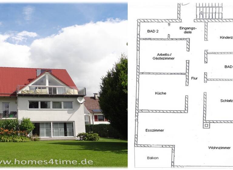 Wohnung zur Miete 1.620 € 4,5 Zimmer 130 m² frei ab 15.04.2026 Darmsheim Sindelfingen 71069
