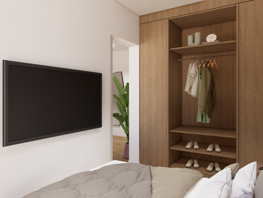 Wohnung zur Miete - Erstbezug 1.231 € 1 Zimmer 42 m² Buschkrugallee 64 Britz Berlin 12359