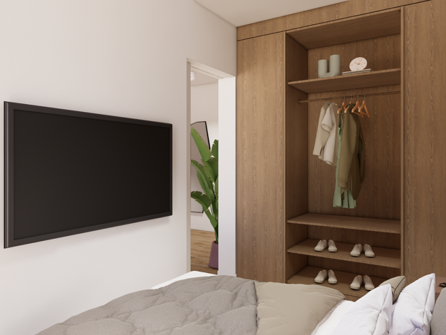 Wohnung zur Miete - Erstbezug 1.231 € 1 Zimmer 42 m² Buschkrugallee 64 Britz Berlin 12359