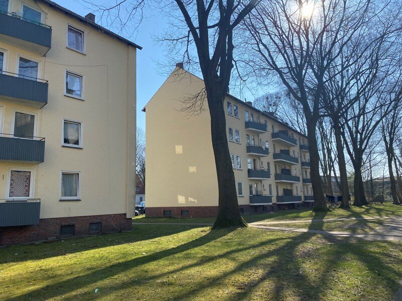 Wohnung zur Miete 384 € 2 Zimmer 42,7 m²<br/>Wohnfläche 1.<br/>Geschoss 22.01.2025<br/>Verfügbarkeit Breslauer Straße 28 Düsternort - Bezirk 7 Delmenhorst 27755