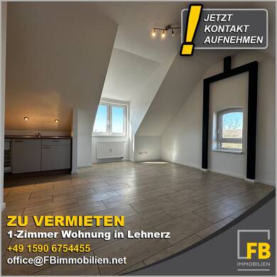 Wohnung zur Miete 510 € 1 Zimmer 37 m² Dachgeschoss, 2. Geschoss frei ab sofort An der Lehnerzer Straße 4 Lehnerz Fulda 36039