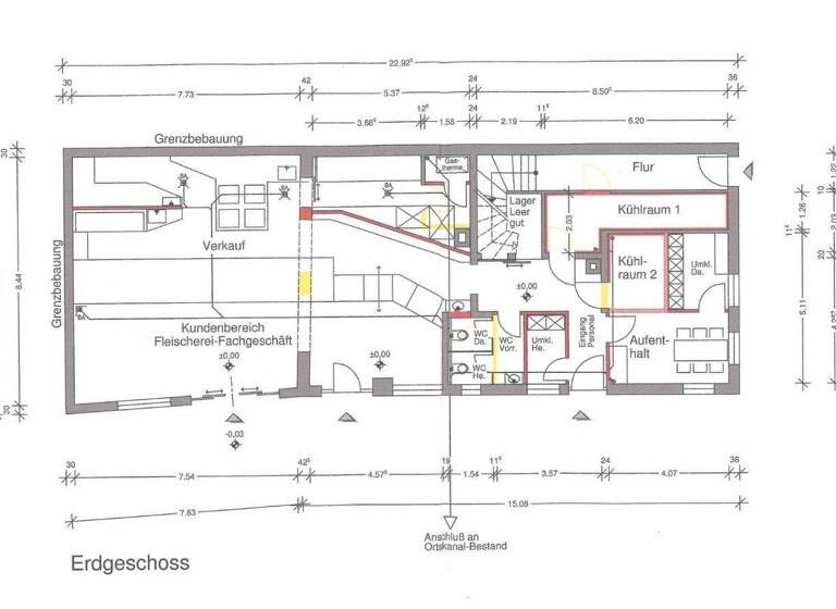 Verkaufsfläche zur Miete 2.500 € 95 m² Verkaufsfläche Günzburg 89312