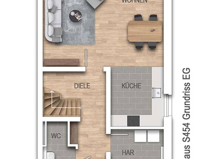 Doppelhaushälfte zum Kauf 616.600 € 5 Zimmer 177 m² 430 m² Grundstück Rahlstedt Hamburg 22147