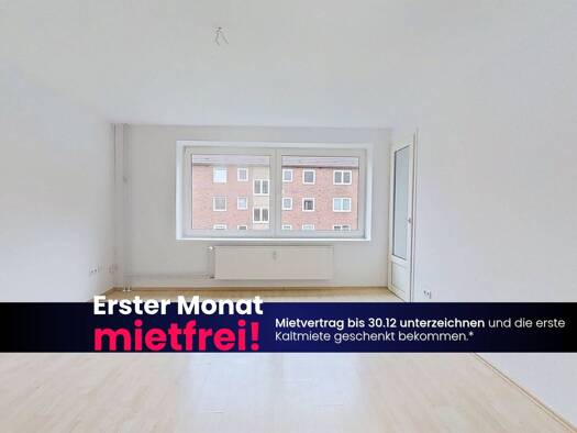 Wohnung zur Miete 539 € 3 Zimmer 64,7 m² 1. Geschoss frei ab 15.11.2026 Hirthstraße 6 Rendsburg 24768