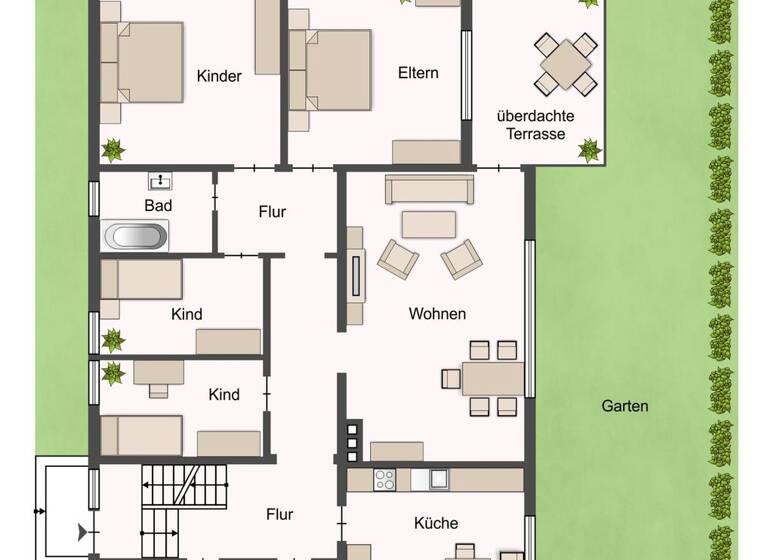 Einfamilienhaus zum Kauf 375.000 € 5 Zimmer 117,3 m² 500 m² Grundstück Sausenheim Grünstadt / Sausenheim 67269