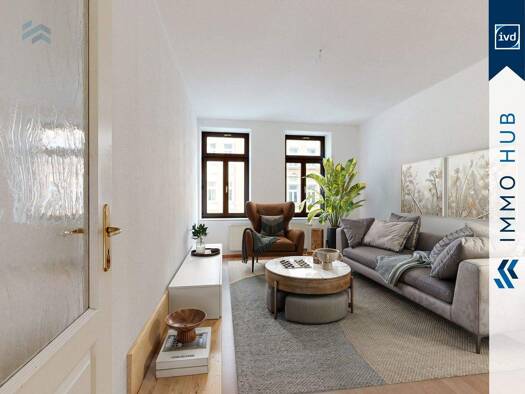 Wohnung zum Kauf 165.000 € 3 Zimmer 70,1 m² 1. Geschoss Möckern Leipzig 04159