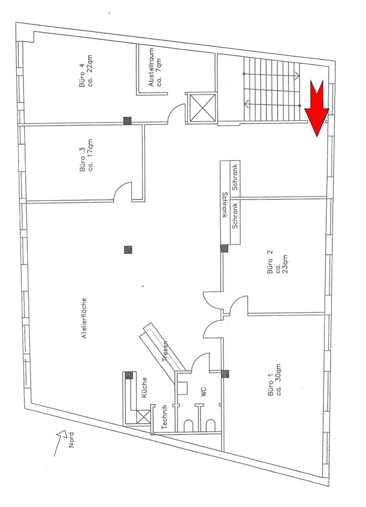 Bürogebäude zur Miete 2.990 € 5 Zimmer 230 m²<br/>Bürofläche Beim Schlump 13a Eimsbüttel Hamburg 20144